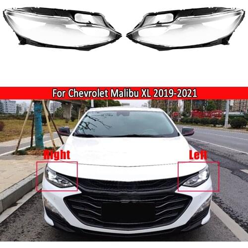 Car Front Headlamps Transparent Lampshades Lamp Shell Headlight Lens Case Lampcover For Chevrolet Malibu XL 2019 2020 2021