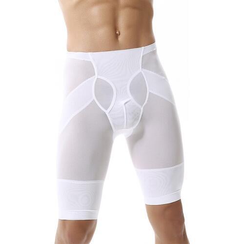 Free Shipping Male body shaping leg slimming thin seamless Breathable lose weight corset pants