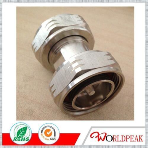 Free shipping Wholesale 5pcs IP67 7/16 Din male to male Plug RF adapter