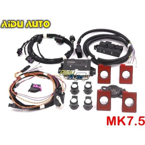 For VW Golf 7.5 MK7.5 Park Pilot Parking Front Update 4K UPGRADE to 8K PDC OPS KIT