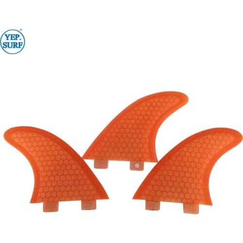 Surfing FCS Fins GX Size Honeycomb Fibreglass Fin 2 color Surf Quilhas FCS GX Surf Fins