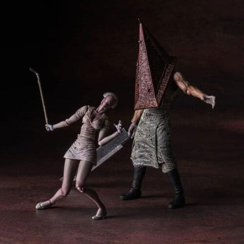 Figma SP-061 Game SILENT HILL 2 BUBBLE HEAD NURSE Action Figure Toy Collection Model Toys Gift Doll 15cm