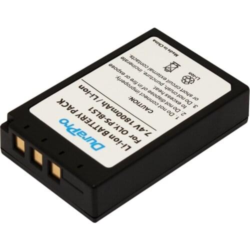 PS-BLS1 1800mAh BLS1 BLS-1 Batteries for Olympus E-PL1 E400 E410 E420 E450 E620 E-P1 E-P2