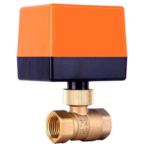 DN15 electric actuator valve ac220v electric ball valve 1/2 inch electric ball valve