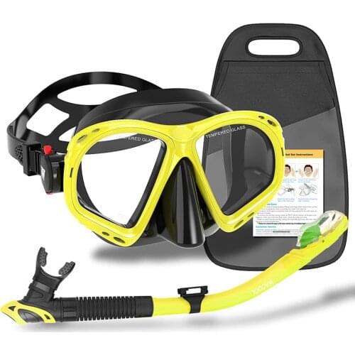 Adult Scuba Diving Masks Gear Freediving Free Goggles Spearfishing Glasses Snorkling Snorkel Dive Equipment Set Swimming