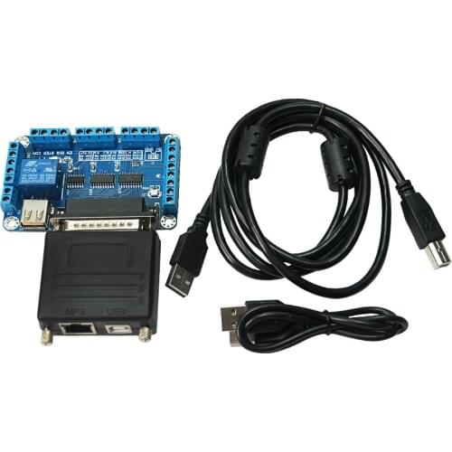 MACH3 USB To Parallel Port Converter Adapter 6 Axis Controller LPT Port TO USB for Cnc Engraving Machine Mini Lathe