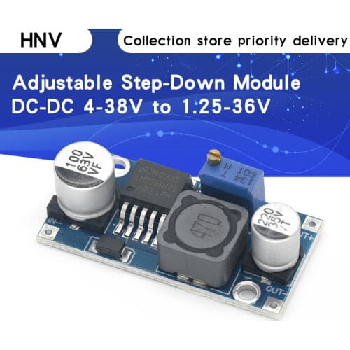 LM2596HVS LM2596HV DC-DC Adjustable Step Down Buck Converter Power Module 4.5-50V to 3-35V