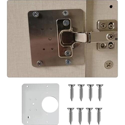 Mending Plates Metal Brace Mending Flat Bracket Repair Plate for Home Furniture, Shelves, Cabinet Repair Hardware Accessories