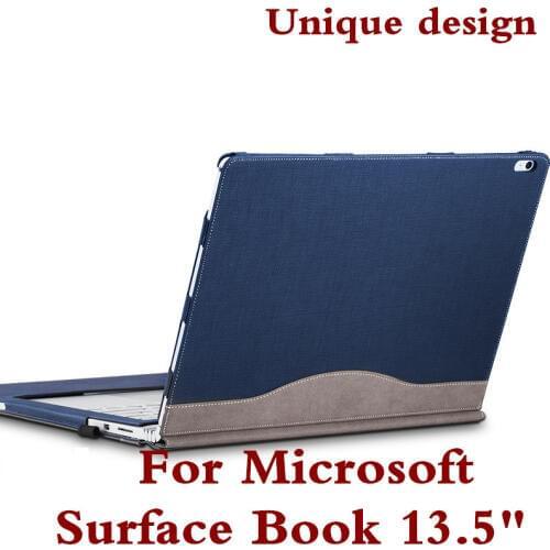 Detachable Cover For Microsoft Surface Book2 Book 13.5 Tablet Laptop Sleeve Case PU Leather Protective Skin Keyboard Cover Gift