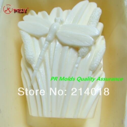 Dragonfly modelling silicon soap mold Cake decoration mold large number of wholesale sales Handmade soap mold NO.:SO379