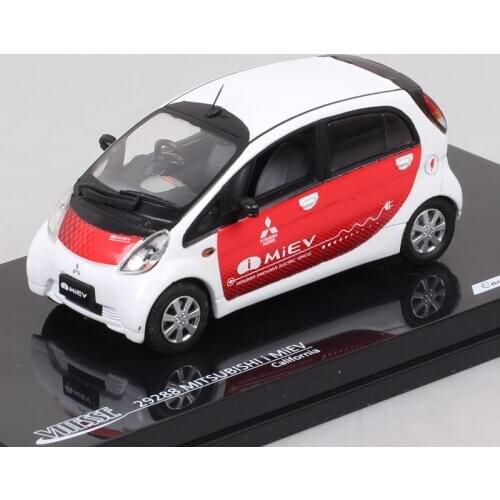 Sunstar Vitesse 1/43 Scale Mini Mitsubishi i M8iEV UK Californa Hatchback Auto Metal Micro Car Diecast Model Toy Vehicle Replica