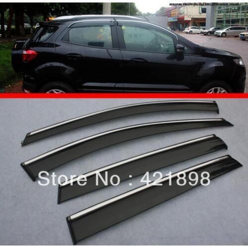For Ford EcoSport 2013 2014 2015 2016 Window Wind Deflector Visor Rain/Sun Guard Vent