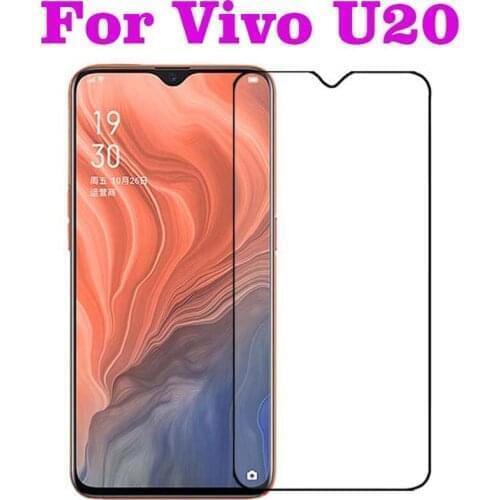 Full Glue Full Cover Tempered Glass For Vivo U20 Screen Protector protective film For Vivo U20 glass
