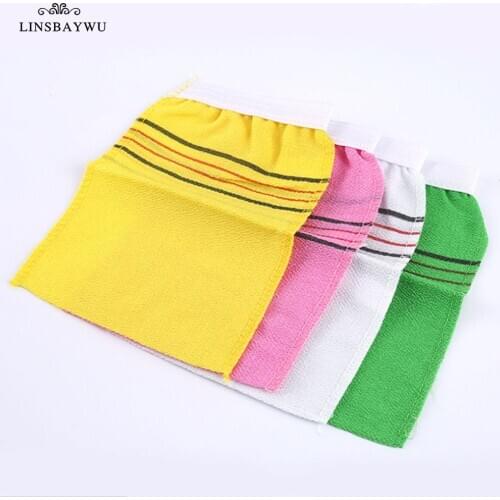 1x Moroccan Hammam Bath Scrub Glove Exfoliating Body Facial Tan Massage Mitt Dead Skin Removal Peeling Random Color Wholesale