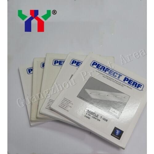 2 pcs/pack Perfect Perf T-407 Perforating Rules for Offset Presses 12 TPI-Center Paper 20 ft L:6 m/roll