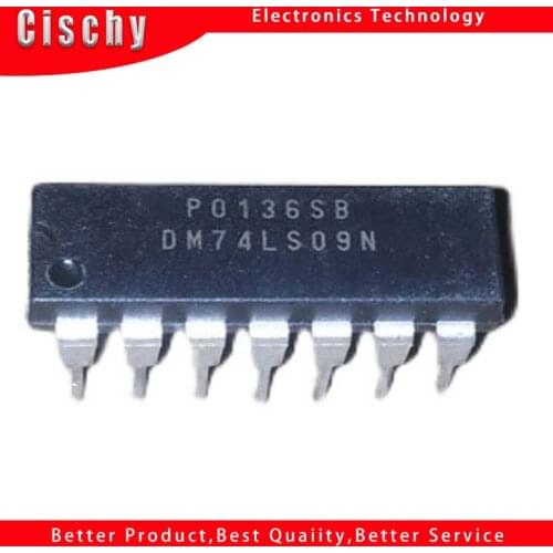 1pcs/lot DM74LS09N 74LS09 DIP-14