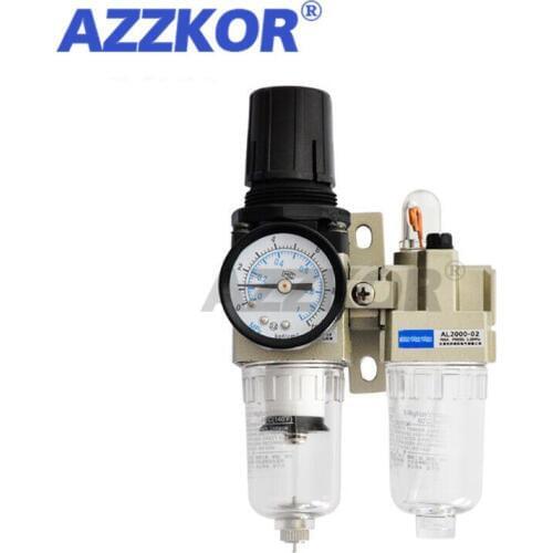 AC2010-02 Pneumatic Parts Air Source Processor with Regulator Valve Filter Oil Mister Air Compressor Separator Filter Airbrush