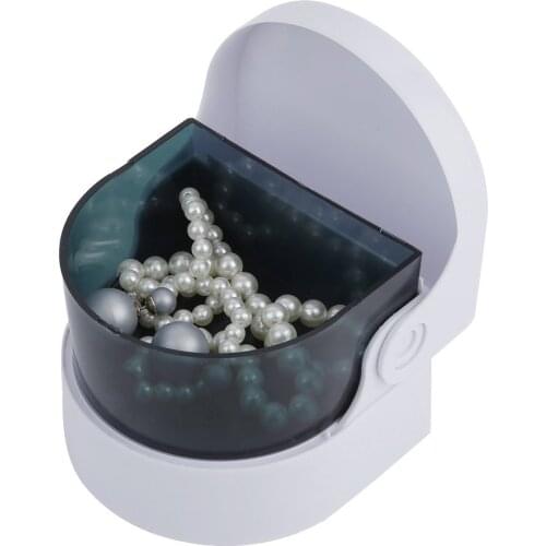 Mini Ultrasonic Ultra Sonic Cleaner Cordless for Jewellery Ring Dentures Professional Cleaning and Personal Use