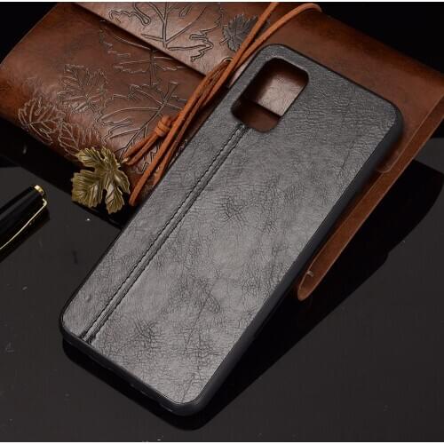 Case For Galaxy A02S SM-A025F Luxury PU Leather Case Soft TPU Bumper Case on For Samsung Galaxy M02S