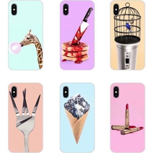 For Samsung Galaxy S4 S5 MINI S6 S7 edge S8 S9 S10 Plus Note 3 4 5 8 9 Summer Avocado Guitar Beer Accessories Phone Cases Covers