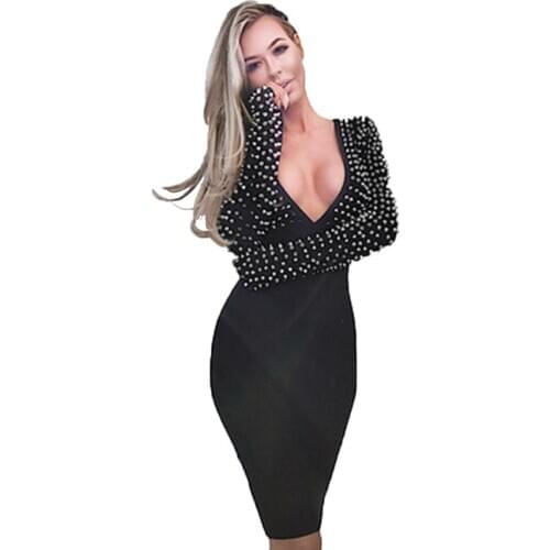 GOHYPDUG V-neck Women Dresses