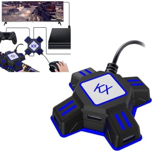 KX USB Gamepad Controller Converter Video Game Keyboard Mouse Adapter For PS4 PS3 Xbox One Nintendo Switch FPS Game Accessories