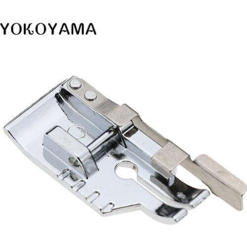YOKOYAMA Sewing Parts 1/4 Inch Patchwork Quilting Presser Foot With Edge Guide For Brother Domestic Sewing Machine Accessories