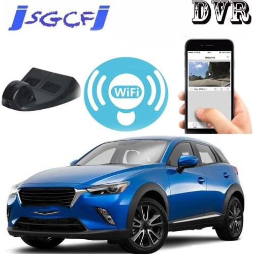 Special Car Road Record WiFi DVR Dash Camera Driving Video Recorder HD Night Vision For Mazda CX-3 2016~2021