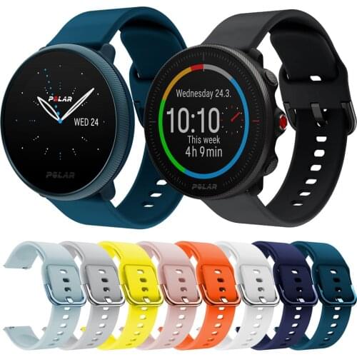 Sport Silicone Replaceable Strap For POLAR IGNITE 2 band for POLAR Vantage M2 & Grix X Bracelet Watchbands Correa
