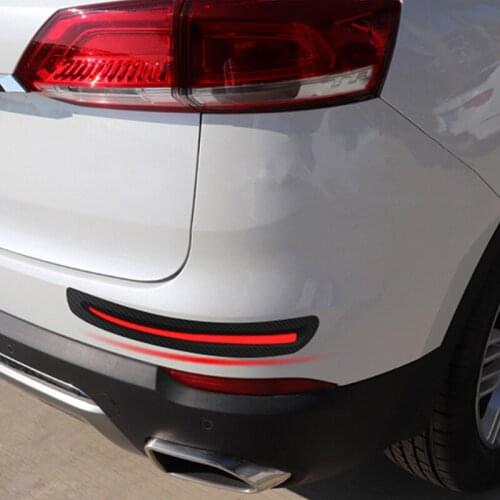 2pcs Auto Car Front Rear Corner Guard Edge Protector Guards Buffer Trim Molding Protection Strip Scratch Protector Car Sticker