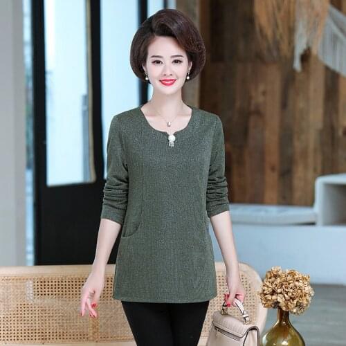 4XL 5XL Plus Size Women T Shirts 2021 New Fashion V Neck Big Size Long Sleeve Pull Sleeve Loose Casual Female T Shirt Tops