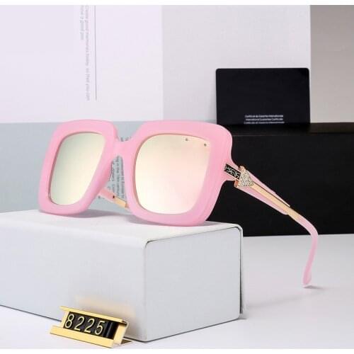 Women Oversized Sunglasses Gradient Color Polarized Glasses Brand Designer Women Shopping Mirror UV400 Classic Square Sun Glass