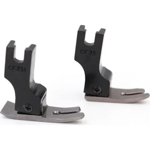 Industrial flat sewing machine accessories Anti-static aluminum alloy anti-static voltage feet foot CF351 / CF35