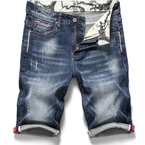 Мужские джинсовые шорты AUSO China At AliExpress