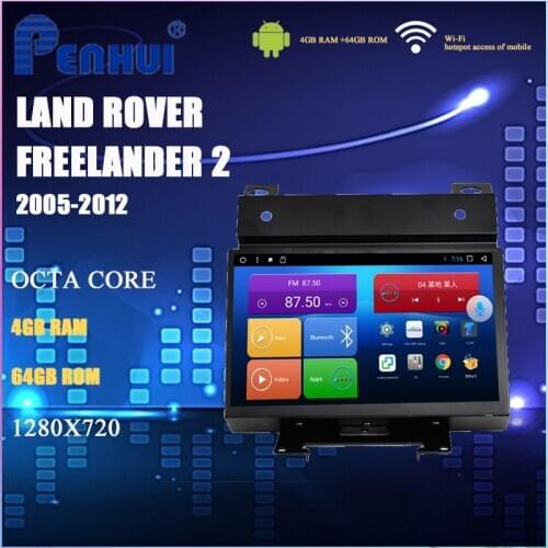 Car DVD GPS for Land Rover Freelander 2 (2005-2012)Car Radio Multimedia Video Player Navigation GPS Android 10.0 Double Din