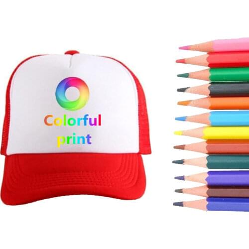 Baseball Cap Print LORRY DRIVER Custom Team Logo Hat Breathable Mesh Cap Printing Diy Custom Travel Hat Accept 1 Pcs 42 Colors
