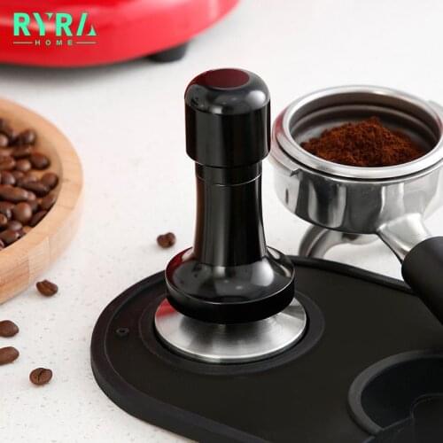 Handmade Calibrated Tamper Pressure 51mm 54mm 58mm For Coffee And Espresso Mat Powder Hammer Coffee Accessories