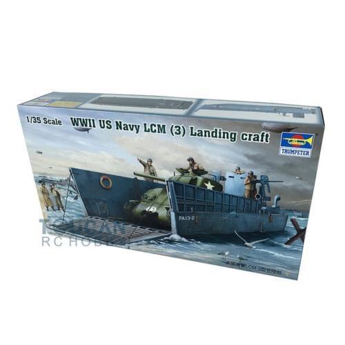 Trumpeter 00347 1/35 World War II US Landing Craft Machanize LCM(3) Static Model TH05279-SMT2