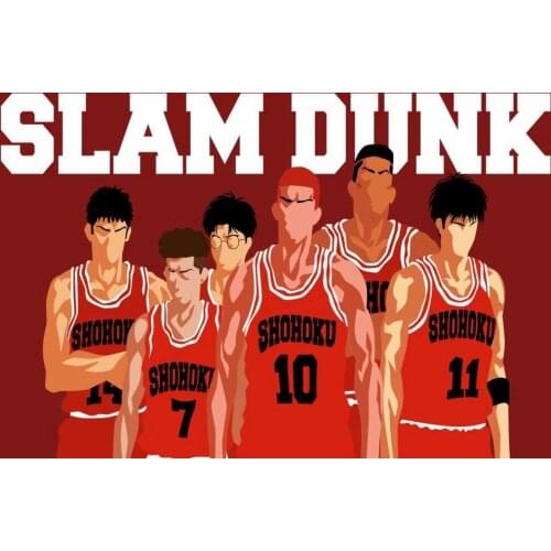 Anime Diamond Painting Kits Square Full Drill Slam Dunk Anime Cross Stitch Pictures 5D Embroidery Mosaic Handmade Home Decor
