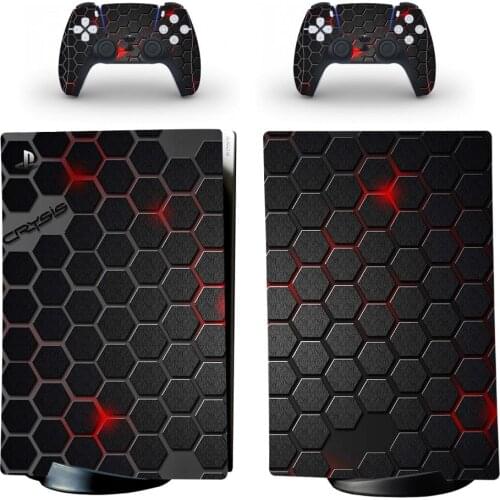 New Design PS5 Digital Edition Skin Sticker Decal Cover for PlayStation 5 Console and Controllers PS5 Skin Sticker Vinyl