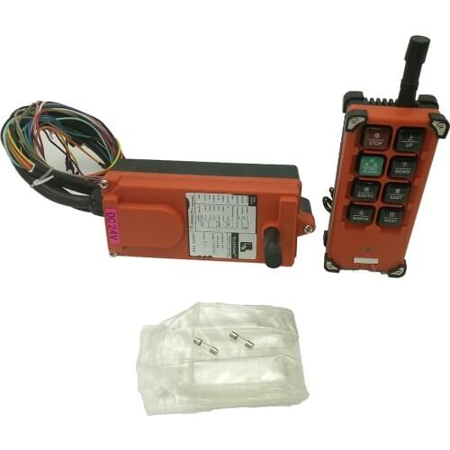 Industrial remote controller switches Hoist Crane Control Lift Crane (24V) 1 transmitter + 1 receiver F21-E1B
