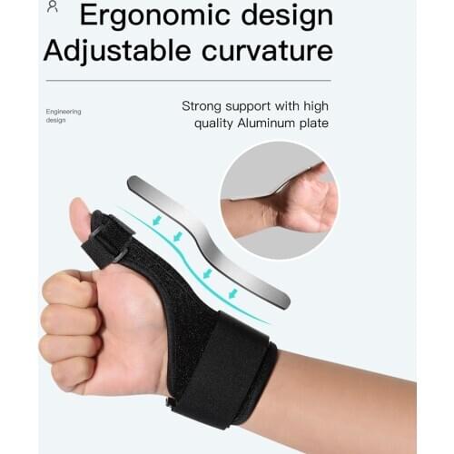 Adjustable Compression Finger Holder Protector Brace Medical Sports Wrist Thumbs Hands Arthritis Splint Support Protective Guard