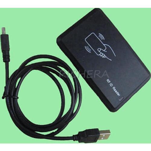 10pcs/lot USB EM4100 125khz RFID ID card Reader No need Drive or Software Lowest Price on Aliexpress