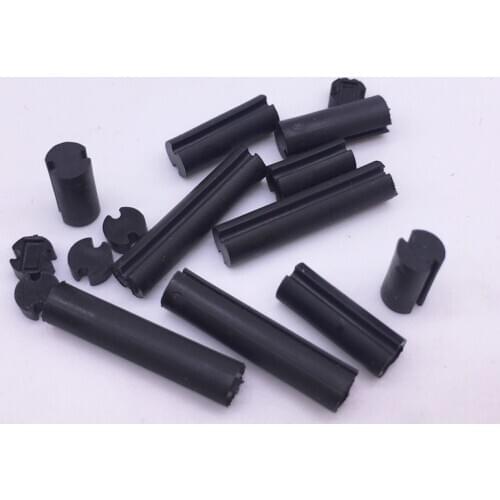 4x2 LED Spacer Support Hood PCB Board Mount Hardware Double Slot Black Pack 1000