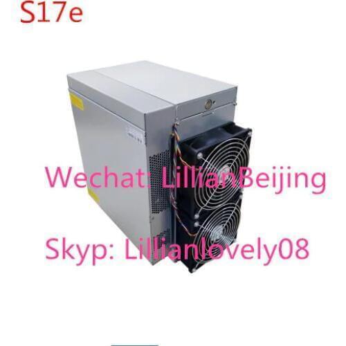 AntMiner S17e 60T Asic Miner Sha256 Bitcoin BCH BTC Mining machine bitmain s17e with original PSU power supply