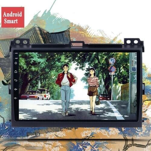 9" Android 10.0 For TOYOTA PRADO Land Cruiser 120 2004-2009 Car Radio Multimedia Video Player 2 din no DVD GPS Navigation WiFi