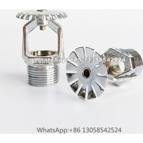 Automatic Water Sprinkler, 68 Degree Celsius Upright Fire Sprinkler Head for Fire Extinguishing System Protection