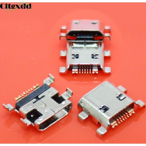 Cltgxdd 2~10pcs Micro USB jack connector socket charging port for Samsung Galaxy Ace 2 S3 mini I8160 I8190 S7562 S7562i S7568