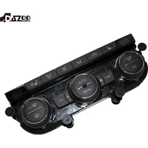 DAZOO 5NG907056 Original Air Conditioning Climate Control Climatronic Panel Switch for V W Tiguan L 2017-2019 5NG 907 056