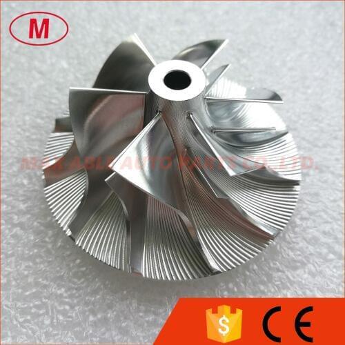 K16 5324-123-2039/2066/2100? Turbo Aluminum 2618/Billet compressor wheel 44.18/63.50mm 6+6 blades for 5316-970-7023/7129